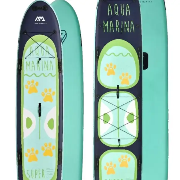 Надуваем SUP падъл борд Aqua Marina Super Trip Tandem 14'