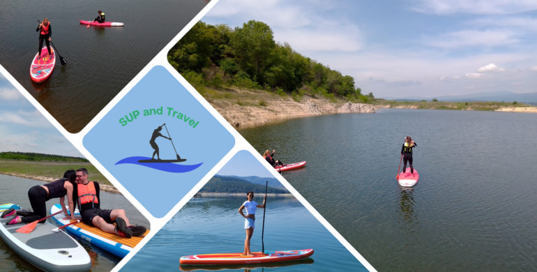 SUP-ер изживяване на яз. Пясъчник