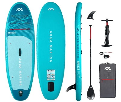 Надуваем падълборд Aqua Marina Breeze 9'10"